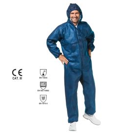 3M Einwegoverall mit Kapuze (blau)